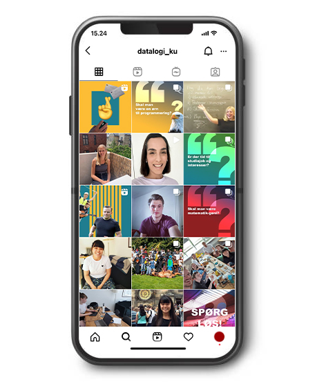 DIKUs instagramprofil
